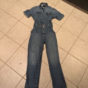 GAP Blue Denim Jumpsuit